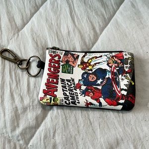 Captain America mini wallet/change purse